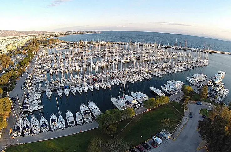 Yachtcharter Athen Marina Alimos - Kalamaki © greek-marinas.gr